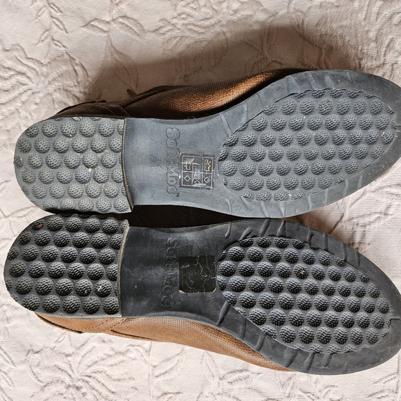 Brown leather lace up loafers - Picture 5 of 6